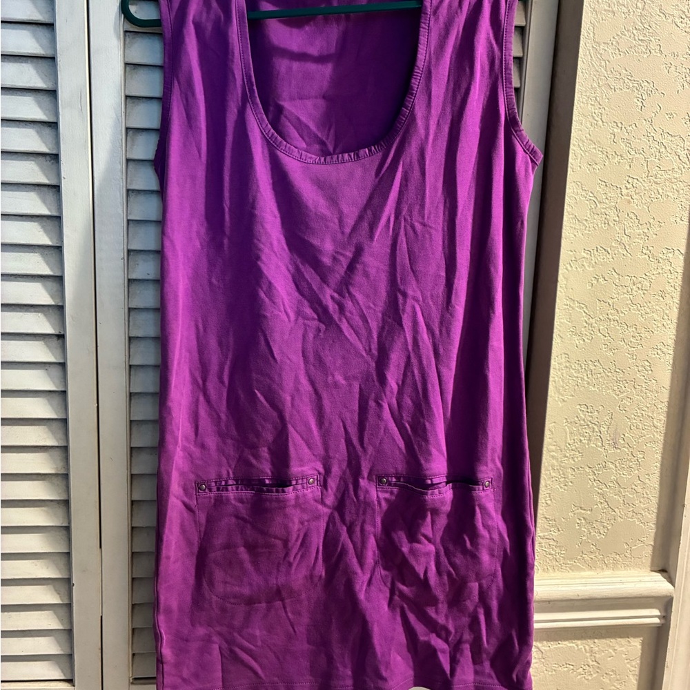 Armani Exchange Vibrant Purple Top